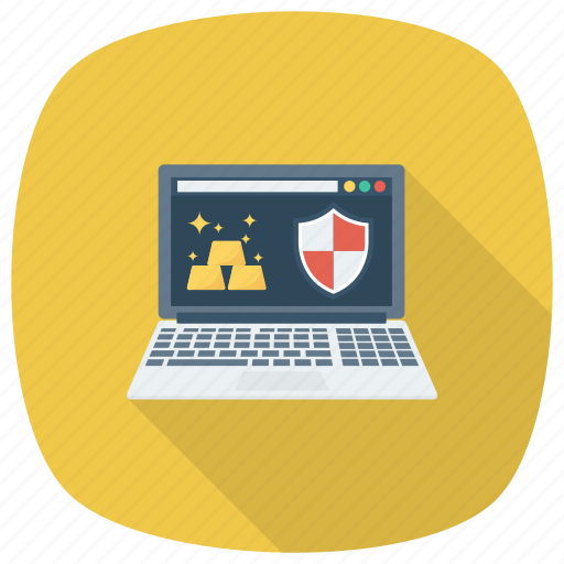 Gold, lock, protection, secure, security, shopping, web icon - Download on Iconfinder