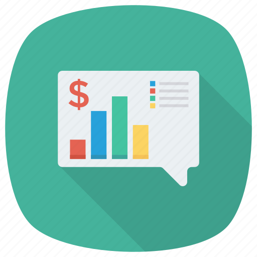 Bubble, chart, message, report, talk icon - Download on Iconfinder