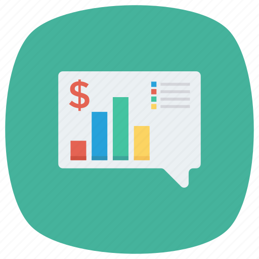 Bubble, chart, message, report, talk icon - Download on Iconfinder