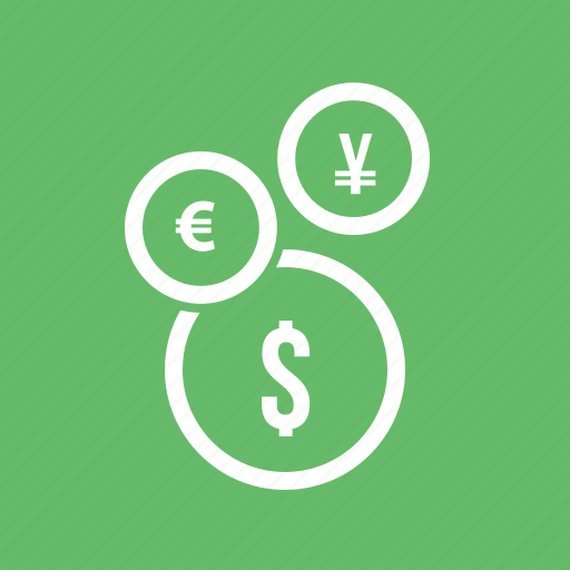 Business, currency, dollar, euro, finance, pound, yen icon - Download on Iconfinder