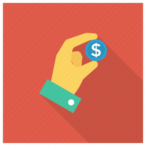 Coin, currency, finger, gesture, money, moneyinhand icon - Download on Iconfinder