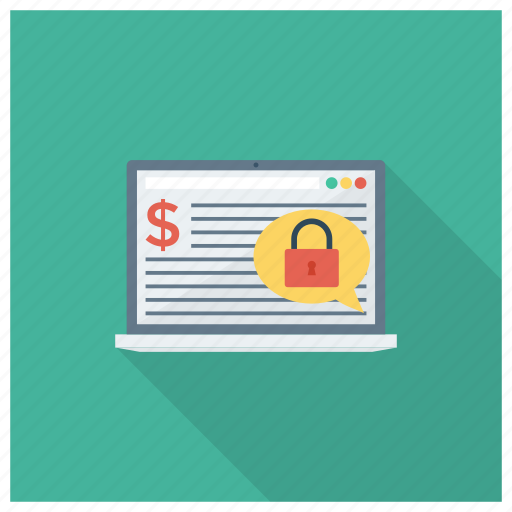 Cash, finance, laptop, money, security icon - Download on Iconfinder