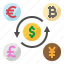 banking, currency, exchange, money, transfer 