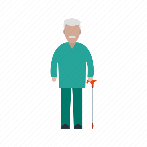 Old man, pension, banking icon - Download on Iconfinder