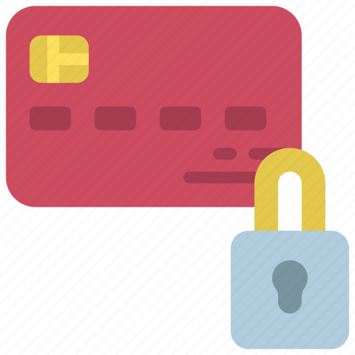 Locked, credit, card, insolvency, crisis, lock, debit icon - Download on Iconfinder