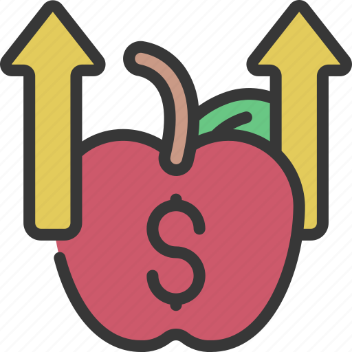 Rising, food, prices, insolvency, crisis, cost icon - Download on Iconfinder