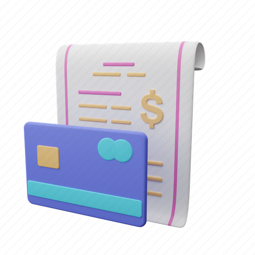 Credit, card 3D illustration - Download on Iconfinder
