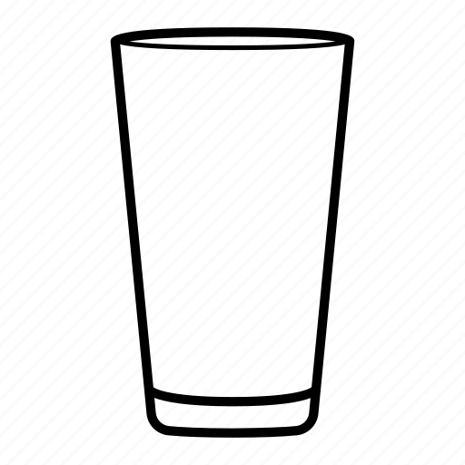 Beer glass, drinkware, glass, glassware, pint glass icon - Download on Iconfinder