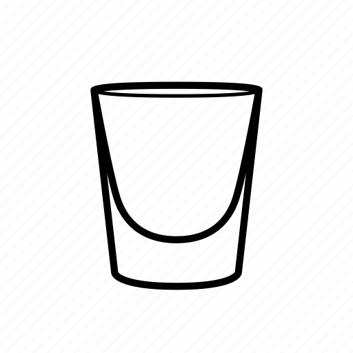 Drinkware, glass, glassware, shot glass, shot glass standard icon - Download on Iconfinder