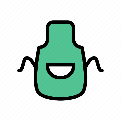 Chef, cooking, kitchen, wear, apron icon - Download on Iconfinder