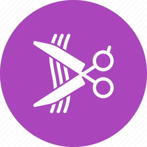Cut, cutting, hair, hairdresser, hairstyle, long, scissors icon - Download on Iconfinder