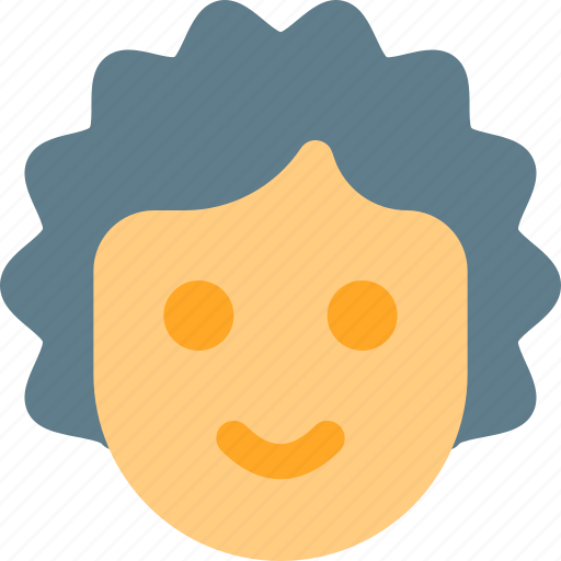 Curly, hair, avatar, barber icon - Download on Iconfinder