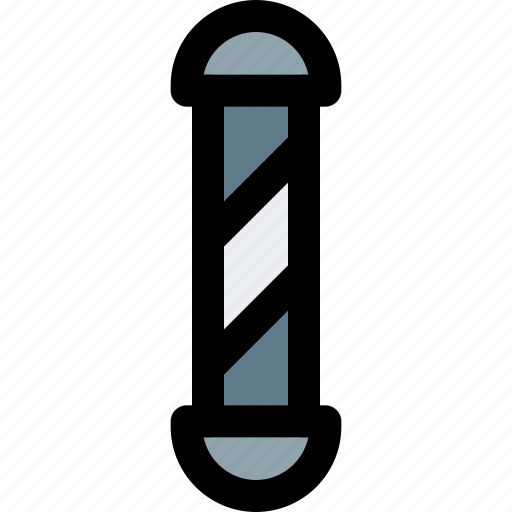 Barber, round light, led, pole icon - Download on Iconfinder