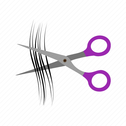 Cut, cutting, hair, hairdresser, hairstyle, long, scissors icon - Download on Iconfinder
