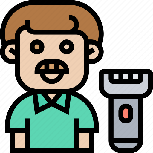 Electric, shaver, grooming, hygiene, device icon - Download on Iconfinder