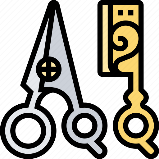 Scissor, haircut, barber, hairdressing, trimming icon - Download on Iconfinder