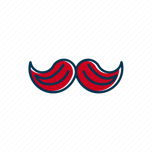 Barber, line, moustache, mustache, shop, thin icon - Download on Iconfinder