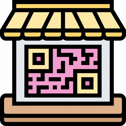 Qr, code, commerce, retail, payment icon - Download on Iconfinder