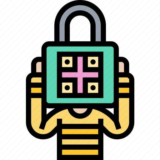 Security, access, protection, code, locked icon - Download on Iconfinder