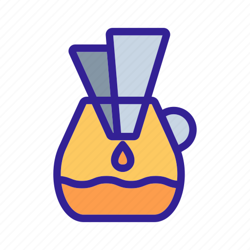 Barista, cafe, coffee, contour, drink, hot icon - Download on Iconfinder