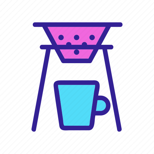 Barista, beverage, breakfast, cafe, coffee, drink, filter icon - Download on Iconfinder
