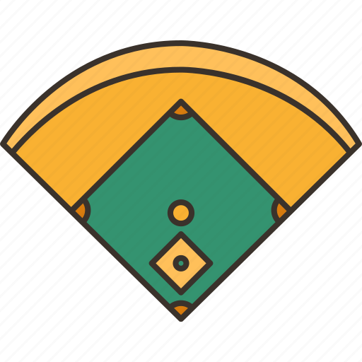 Baseball, field, diamond, stadium, tournament icon - Download on Iconfinder