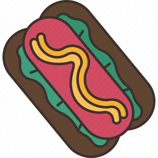 Hotdog, sausage, meal, tasty, food icon - Download on Iconfinder