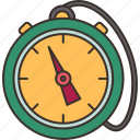 stopwatch, timer, analog, clock, alarm