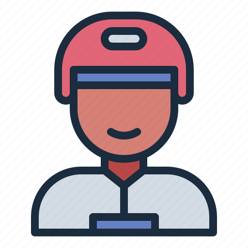 Batter, avatar, man, sport, game, baseball icon - Download on Iconfinder