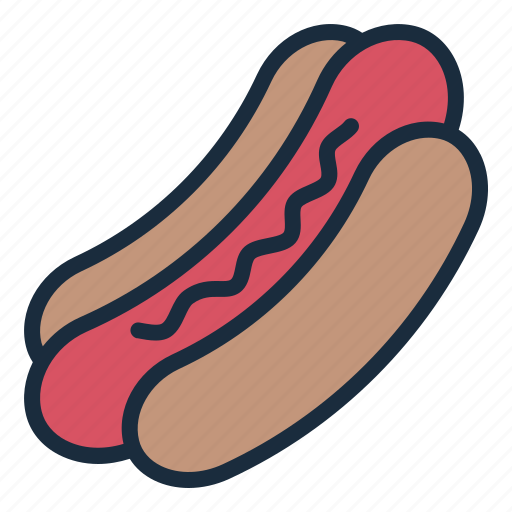Hotdog, fast, food, snack, sport, game, baseball icon - Download on Iconfinder