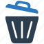 bin, delete, garbage, recycle, remove, trash 
