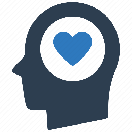 Head, heart, love, romantic, thinking icon - Download on Iconfinder