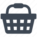basket, groceries, shopping, cart, ecommerce, buy, bag