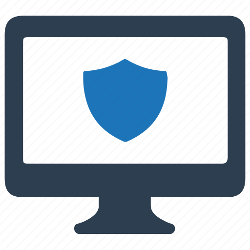 Computer, defense, protection, security, shield icon - Download on Iconfinder