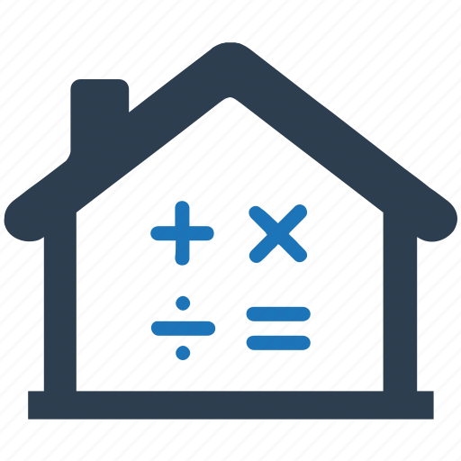 Calculation, calculator, mortgage, property icon - Download on Iconfinder
