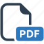 document, file, format, pdf 