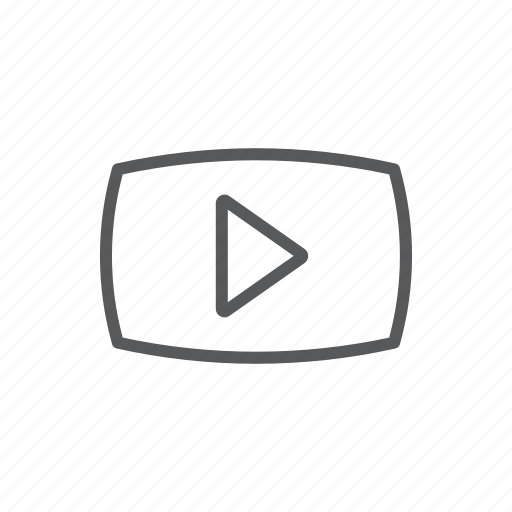 Basic, film, movie, play, stream, video, player icon - Download on Iconfinder