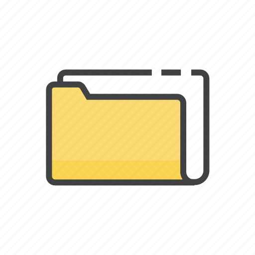 Folder, document, extension, file, file type, format icon - Download on Iconfinder