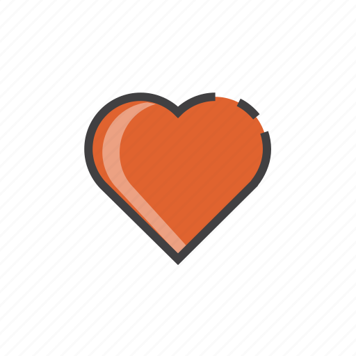Heart, like, love, romance, romantic icon - Download on Iconfinder