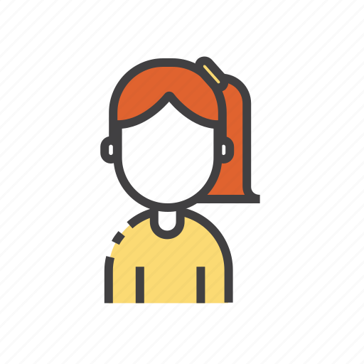 Avatar, woman, face, girl, person, profile, user icon - Download on Iconfinder