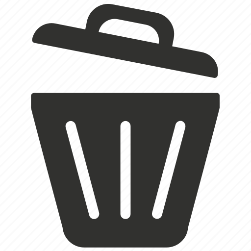 Bin, delete, garbage, recycle, recycle bin, remove, trash icon - Download on Iconfinder