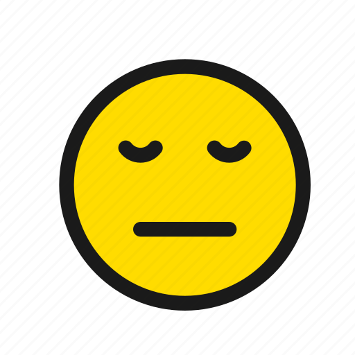 Expressionless, poker, face, plain, emoji, smiiley, emoticon icon - Download on Iconfinder