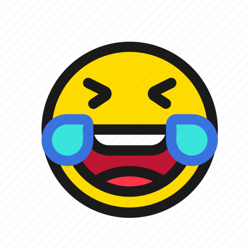 Laugh, lol, joy, cry, emoji, smiiley, emoticon icon - Download on Iconfinder