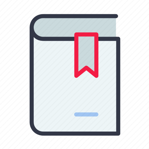 Book, bookmark, education, reed, text icon - Download on Iconfinder