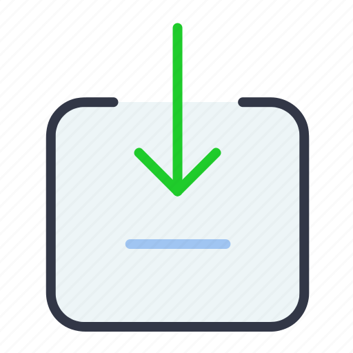 Arrow, data, download, save, transfer, guardar icon - Download on Iconfinder