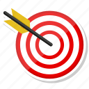 arrow, goal, target