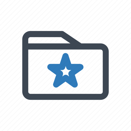 Star, bookmark, folder, document, file icon - Download on Iconfinder