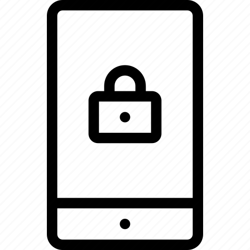 Lock, mobile, secure, smartphone icon - Download on Iconfinder