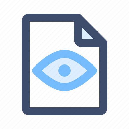Eye, preview, watch, look, view, vision icon - Download on Iconfinder