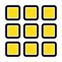 grid, shape, squares, web